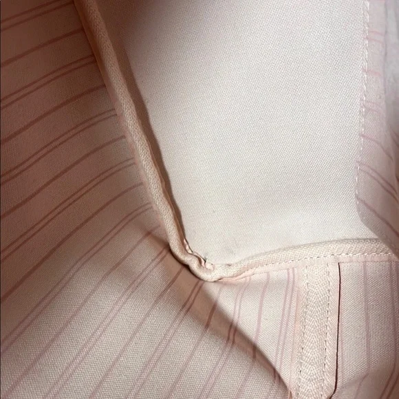 Louis Vuitton Damier Azur Neverfull MM, rose ballerine interior, - Picture 8 of 17